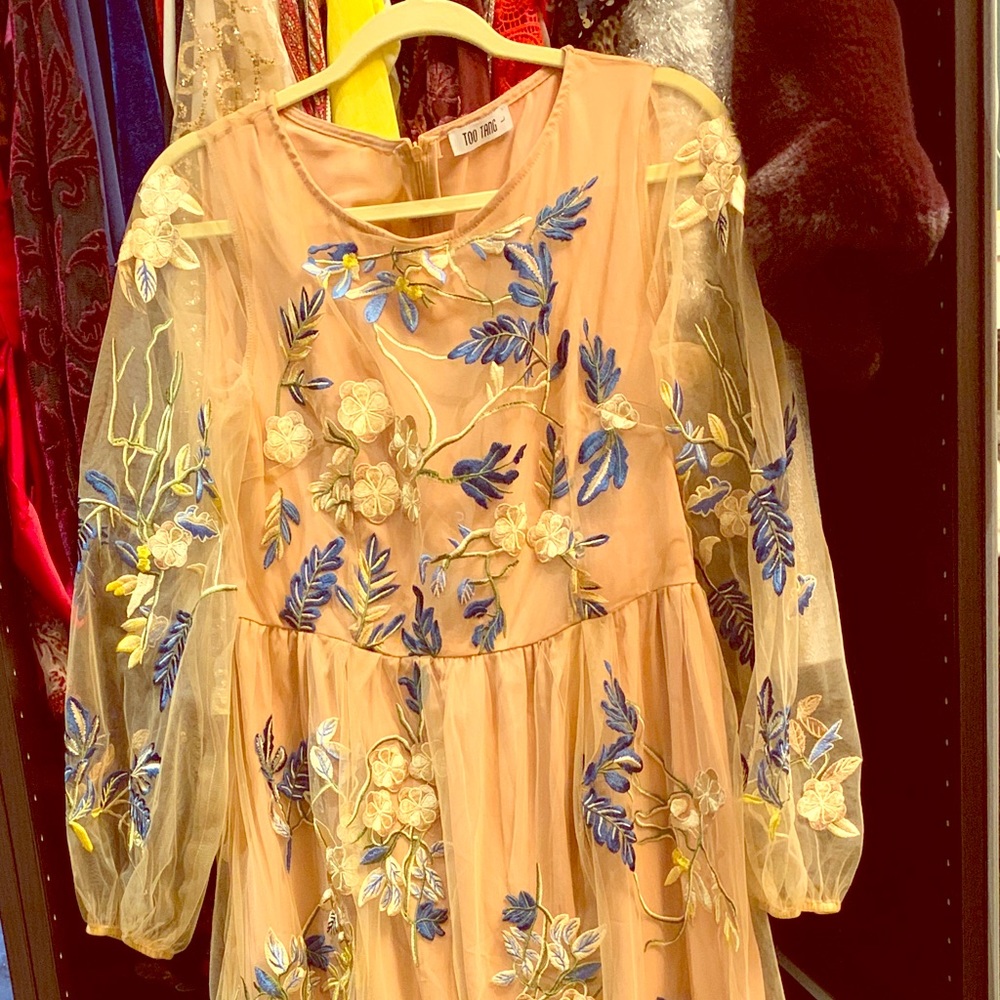 Long maxi party dress New